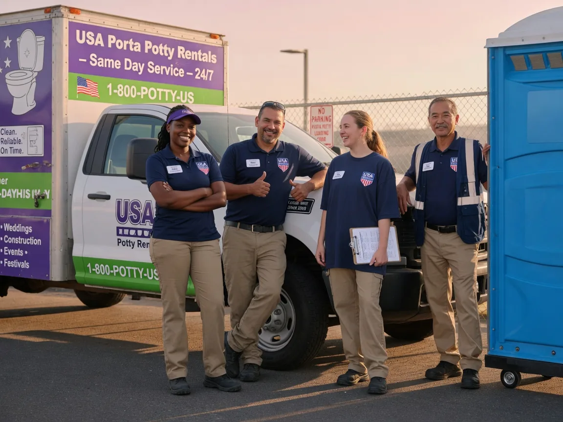 Porta Potty Rental company in Philadelphia, TN